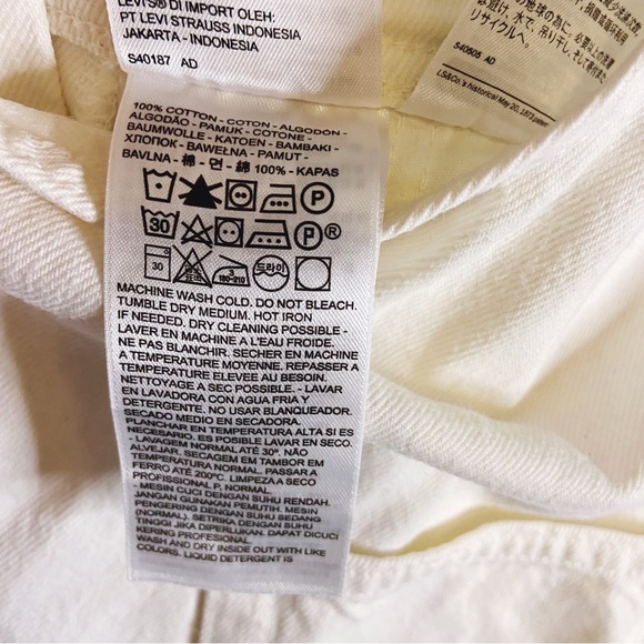 Levi’s Vintage Cotton Shortalls Overalls Short Cut. Size MEDIUM | EUC! - Picture 15 of 16